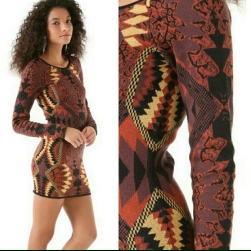 Free People Huntress Bodycon Dress